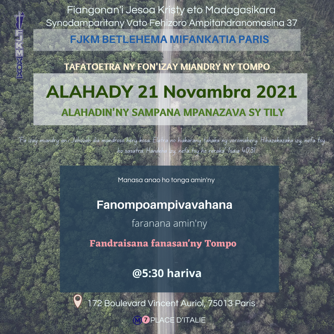 Alahady 21 nov 2021